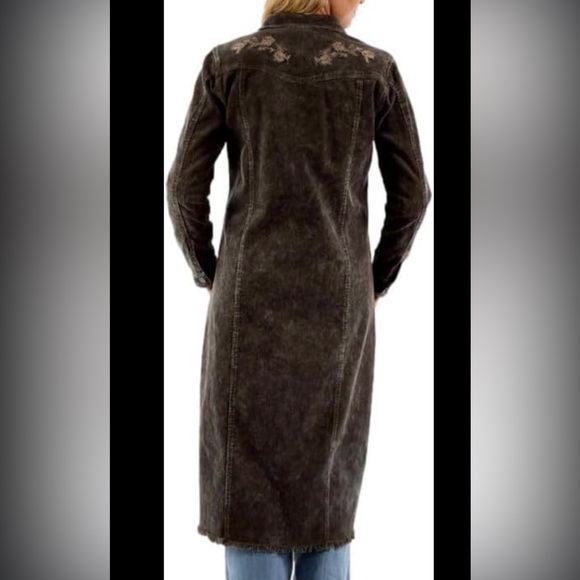Scully western Corduroy duster L jacket/dress - Picture 5 of 12
